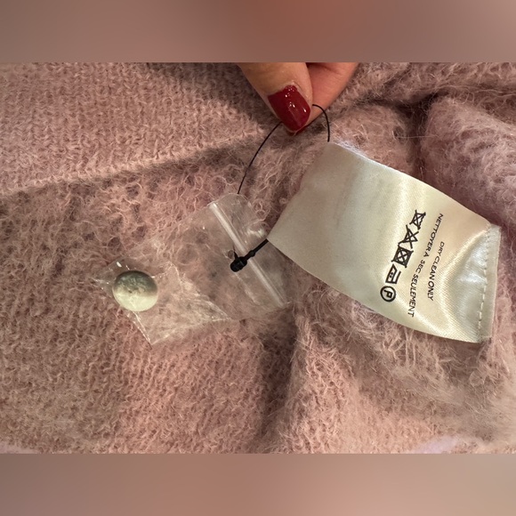 Free People Amelia Alpaca Cardigan NWOT - Picture 7 of 14